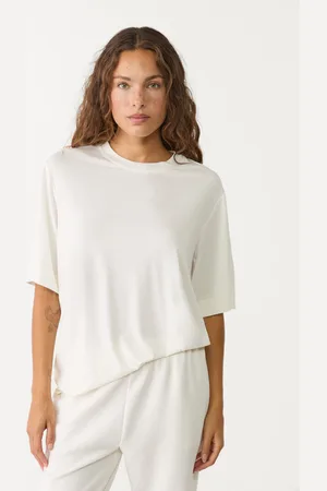 Stradivarius Koszulka oversize o miękkiej fakturze XL