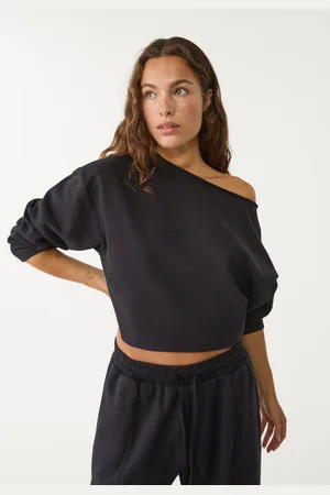 Stradivarius Bluza z dekoltem łódką XS
