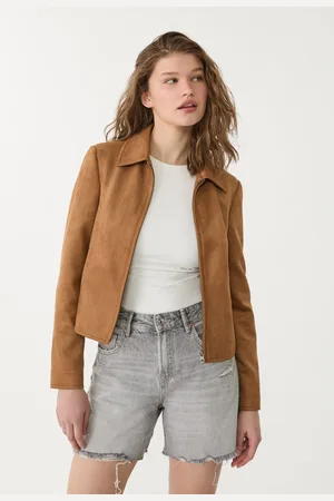 Stradivarius D93 Jeansowe spodenki o długim kroju Średni