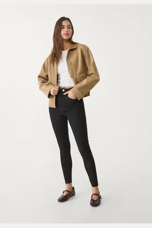 Stradivarius Jeansy z bardzo wysokim stanem 36