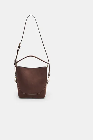 Stradivarius Mini torebka kubełkowa z uchwytem OS