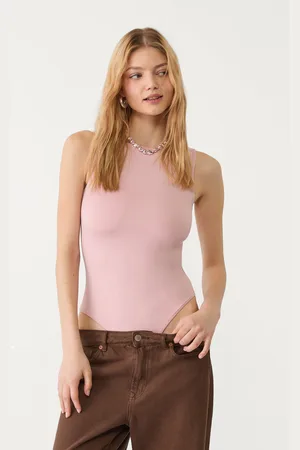 Stradivarius Body basic z dekoltem łódką