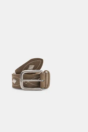 Stradivarius Haftowany pasek z ozdobnymi rombami 70