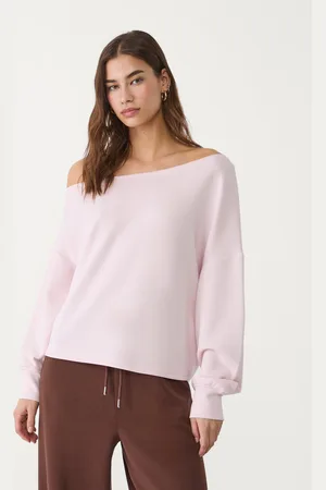 Stradivarius Miękka bluza odsłaniająca ramiona M