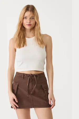 Stradivarius D66 Spódnica mini cargo 32