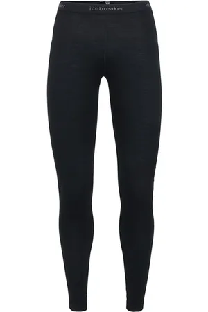 Icebreaker WOMENS MERINO 200 OASIS LEGGINGS > 104383001BLK