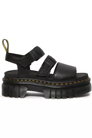 Dr. Martens Sandały Ricki Nappa Lux Leather 3-Strap Platform 27405001