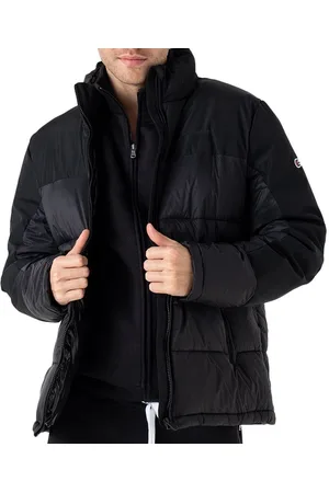 Champion Kurtka C Logo Full-Zip Padded 219191-KK001