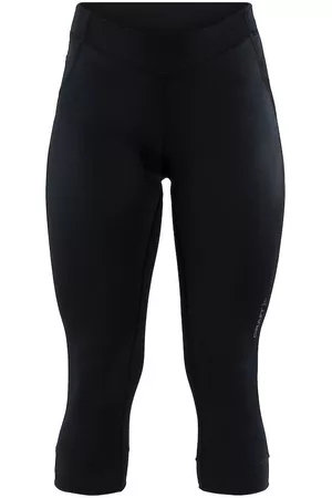 Craft Spodnie 3/4 rowerowe damskie Rise Knickers Czarne