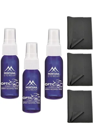 Montana ZESTAW 6 PRODUKTÓW - 3x 30ml Płyn do pielęgnacji i czyszczenia + 3x Ściereczka Premium z mikrofibry