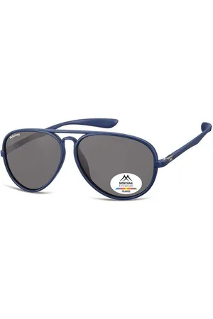 Montana Okulary Aviator (pilotki) MP29B granatowe matowe