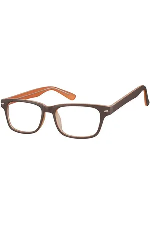 Sunoptic Okulary Zerówki klasyczne oprawki CP156B brązowe