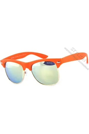 Matrix Okulary Półramki MP-744B Polaryzacyjne pomarańczowe