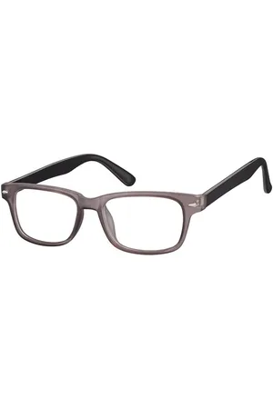 Sunoptic Okulary Zerówki klasyczne oprawki CP156D szaro-czarne