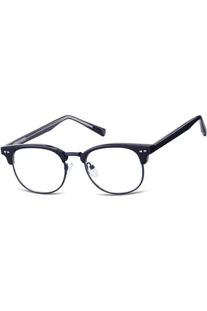 Sunoptic Okulary zerówki owalne oprawki korekcyjne 879C granatowy
