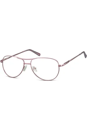 Sunoptic Okulary oprawki dziecięce zerówki Pilotki MK1-46E fioletowe