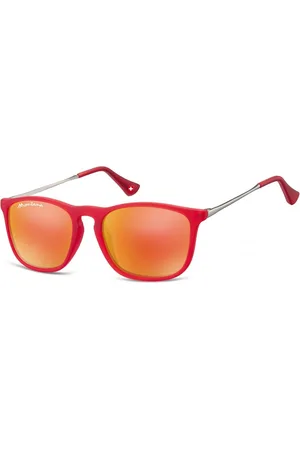 Montana Okulary dziecięce nerdy Unisex lustrzanki matowe CS72B