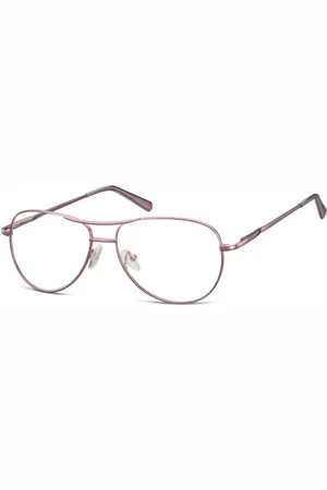 Sunoptic Okulary oprawki dziecięce zerówki Pilotki MK1-49E fioletowe