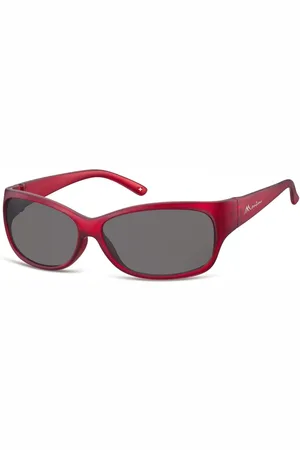 Montana Okulary dziecięce sportowe Unisex czerwone matowe 966B