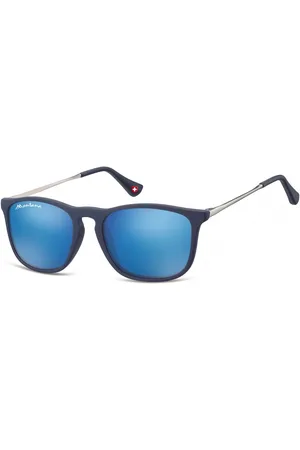 Montana Okulary dziecięce nerdy Unisex lustrzanki matowe CS72A