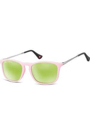 Montana Okulary dziecięce nerdy Unisex lustrzanki matowe CS72E