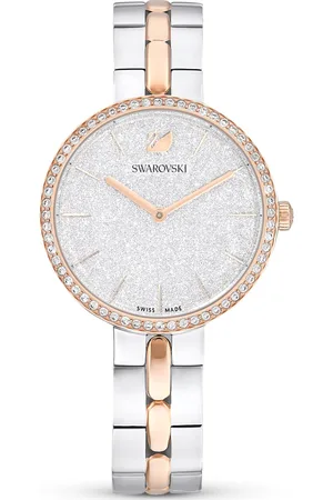 Swarovski Zegarek Cosmopolitan, Swiss Made, Metalowa bransoleta, , Wykończenie z różnobarwnych metali