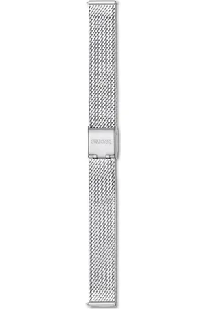Swarovski Pasek do zegarka, Szerokość 13 mm (0,51 cala), Metalowy, W odcieniu srebra, Stal szlachetna