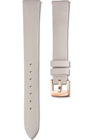 Swarovski Pasek do zegarka, Szerokość 14 mm (0,55 cala), Skóra, , Powłoka w odcieniu różowego złota