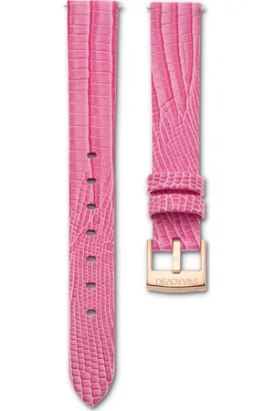 Swarovski Pasek do zegarka, 13 mm (0,51") szerokości, Skórzany, , Powłoka w odcieniu różowego złota