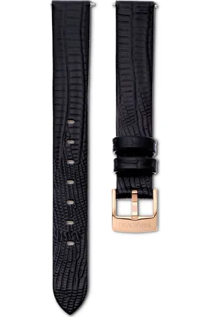 Swarovski Pasek do zegarka, 13 mm (0,51") szerokości, Skórzany, , Powłoka w odcieniu różowego złota