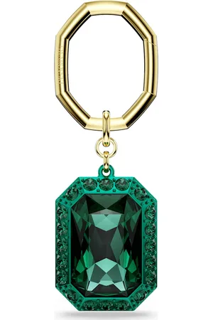 Swarovski Brelok do kluczy, Szlif ośmiokątny, , Wykończenie z różnobarwnych metali