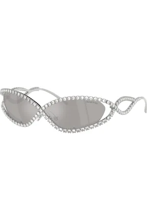 Swarovski Okulary przeciwsłoneczne, SK7024, W odcieniu srebra