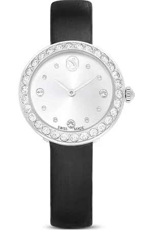 Swarovski Zegarek Matrix Tennis, Swiss Made, Skórzany pasek, , Stal szlachetna
