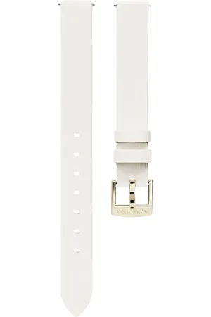 Swarovski Pasek do zegarka, 12 mm (0,47") szerokości, Skórzany, , Powłoka w odcieniu szampańskiego złota