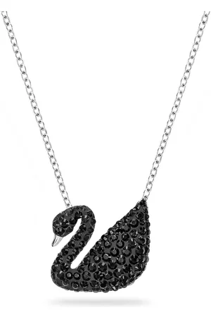Swarovski Wisiorek Swan, Łabędź, , Powłoka z rodu