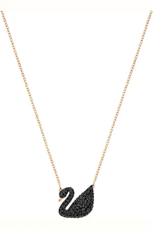 Swarovski Wisiorek Swan, Łabędź, , Powłoka w odcieniu różowego złota