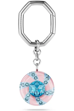 Swarovski Brelok do kluczy Dulcis, Szlif okrągły, Różnokolorowy, Powłoka z rodu