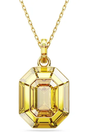Swarovski Wisiorek Lucent, Kształt ośmiokątny, , Powłoka w odcieniu złota