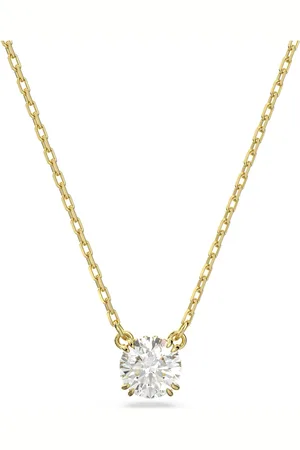 Swarovski Wisiorek Constella, Szlif okrągły, , Powłoka w odcieniu złota