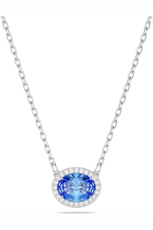 Swarovski Naszyjnik Constella, Szlif owalny, , Powłoka z rodu
