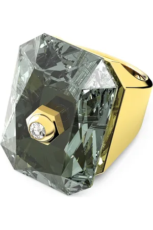 Swarovski Pierścionek koktajlowy Numina, Szlif ośmiokątny, , Powłoka w odcieniu złota