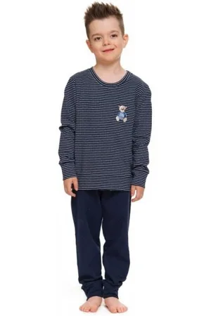 Doctor Nap Piżama chłopięca PDB 5256 navy blue