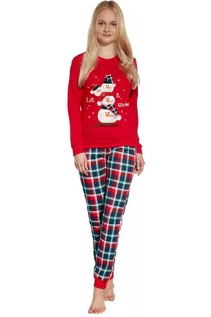 Cornette Piżama dziewczęca kids Snowman2 594/172