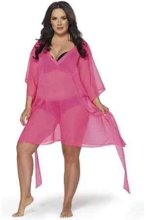 Ava Lingerie Pareo 020 neon pink sukienka plażowa