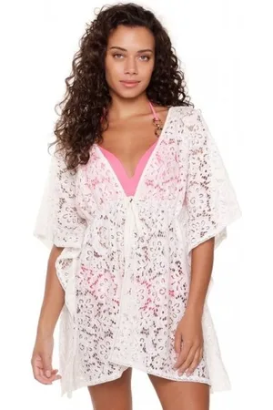 LingaDore Sukienka plażowa 7219 off white