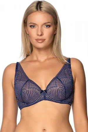 Nipplex Biustonosz push-up Lorenza BP granatowy