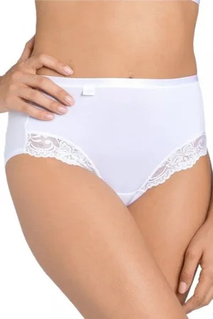 Sloggi Figi damskie Romance Maxi białe