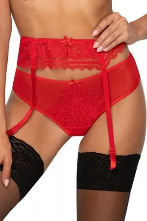 Mat Stringi damskie Estelle 0198/4 czerwone