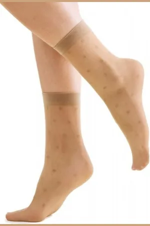 Gabriella Skarpetki damskie 1196 Cora beige uni