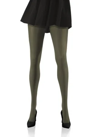 Sesto Senso Rajstopy Hiver 40 DEN khaki